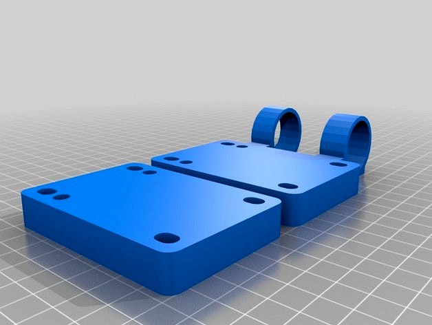 Skateboard Flashlight Riser Mount by Quinn124