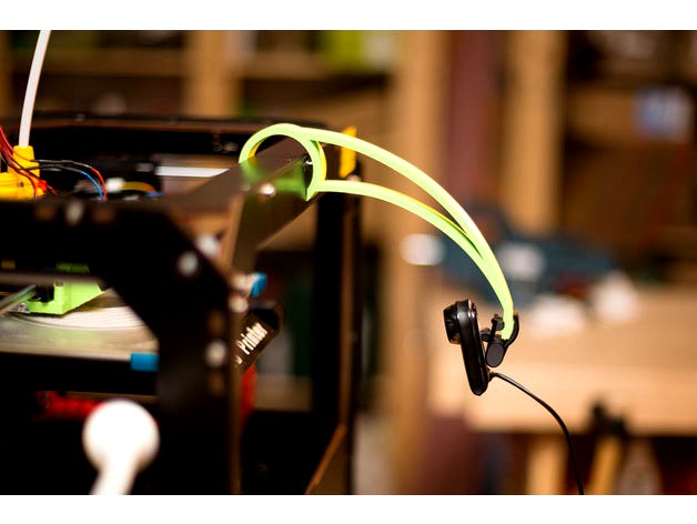 Webcam support for Logitech C905 and CTC Bizer, Makerbot Replicator 1 and the like by TheRealNecator