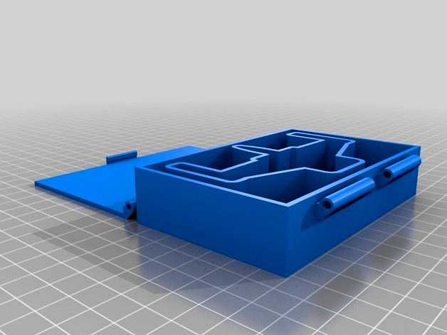 ARC-170 Container for X-Wing Minatures Game by SWDesignFiles