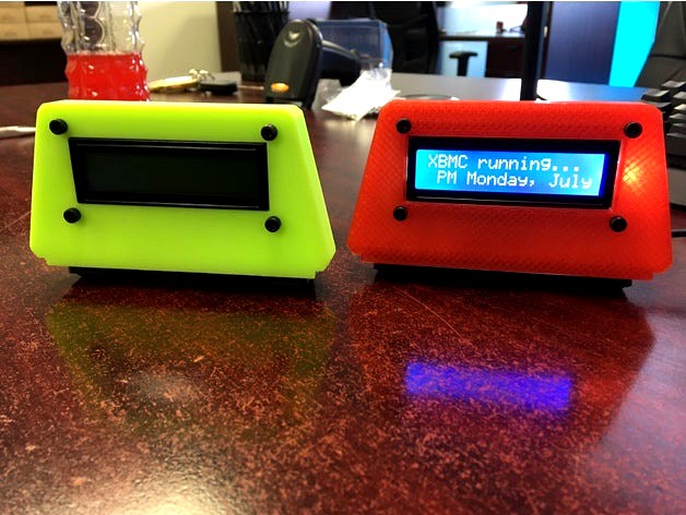 Kodi LCDproc for Raspberry Pi and Odroid C2 by WebClaw