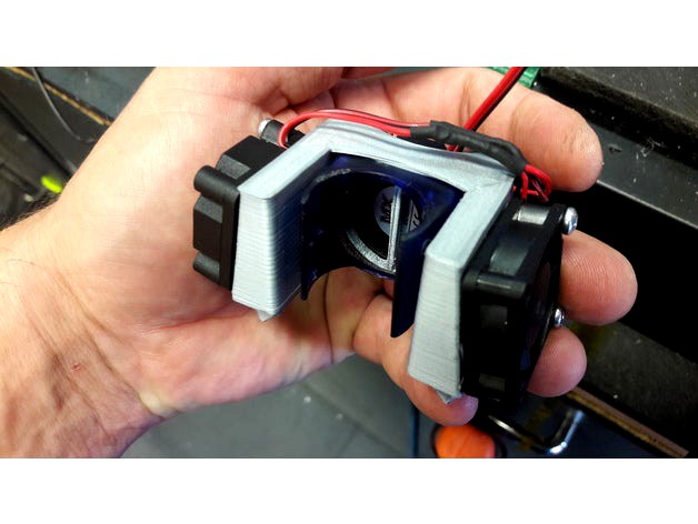 Triple fan holder 30mm by Hatsyflatsy