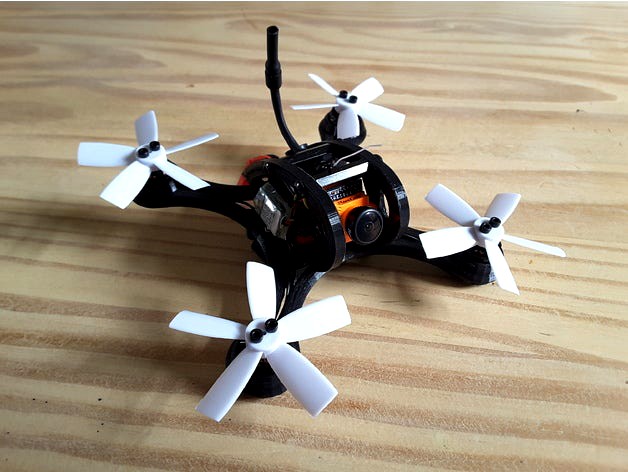 Mini Racer Dquad 120mm 3S Polycarbonate  With Micro Swift RunCam by Microdure