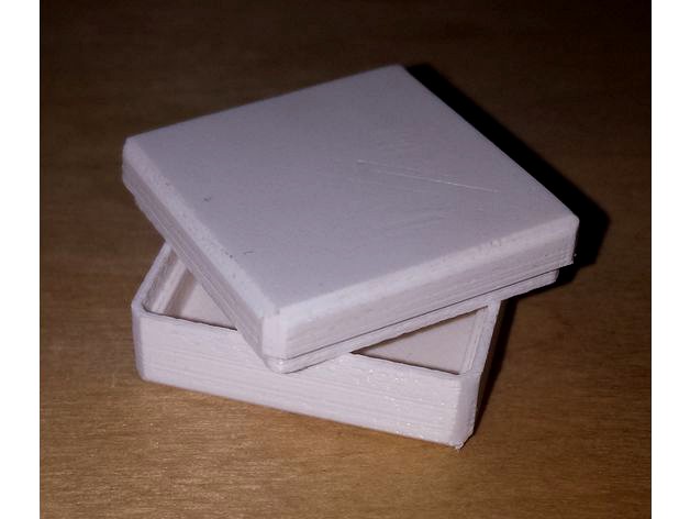 Box, Chamfered, 1.5 mm wall thickness, Customizable by TimeWaster