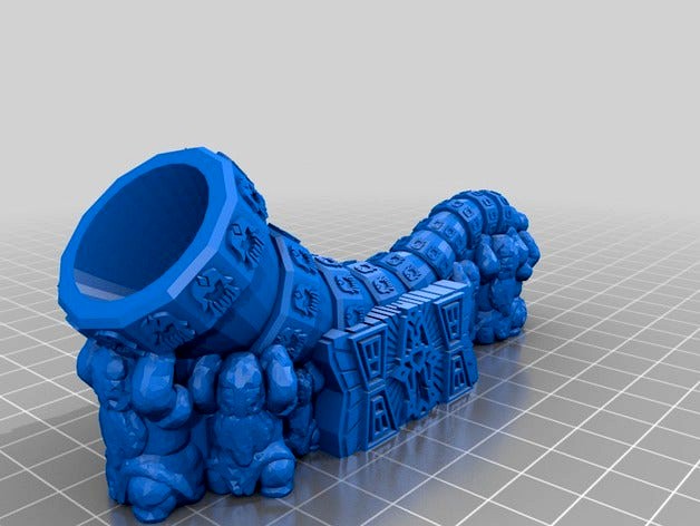 Repaired Dwarven Great Horn by industriald
