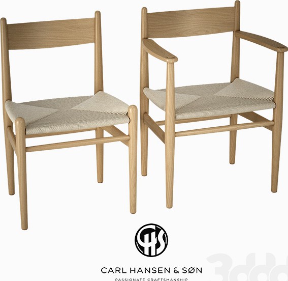 Hans J. Wegner - CH36 &amp; CH37 Chairs