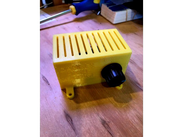 220V 2000W Speed Controller SCR Voltage Regulator Case by mindhive