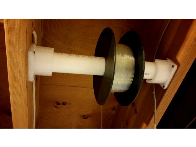 Rafter Mounted Spool holder by Brock123