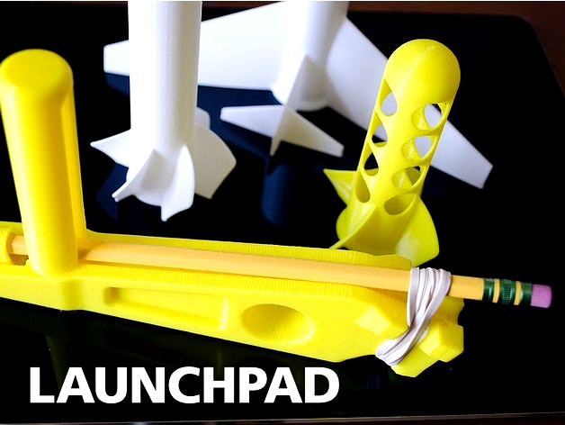 LaunchPad with Rockets and a Plane by iomaa