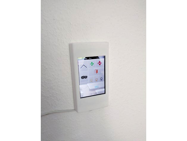 iPod Touch 4th gen wall mount by Timothy3001