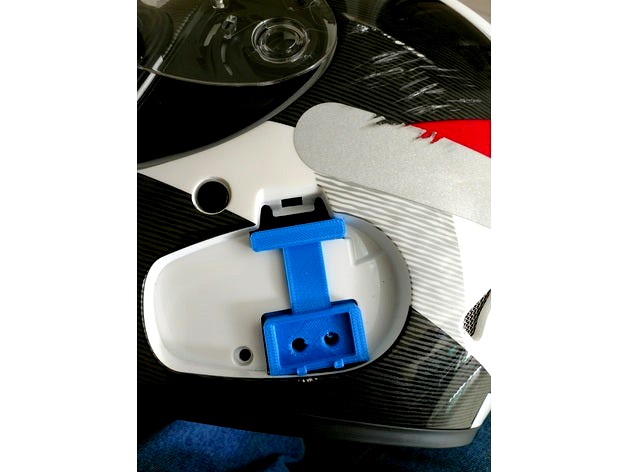 Intercom V6 bracket for Bell Qualifier Helmets by PrintFail