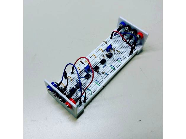 Banana jack adapter for breadboards by gtorelly