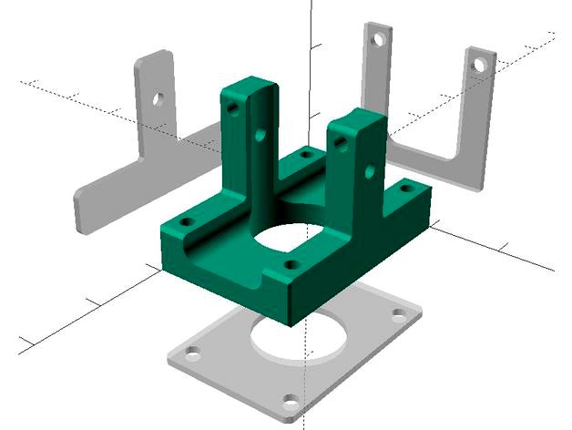 Horns - Extruded XYZ Planes Intersection Experiment by Torleif