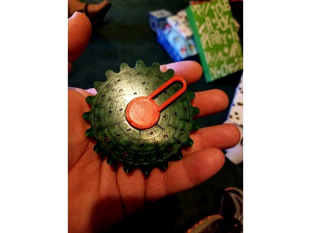 D20 / D10 Fidget Spinner by ShamusTheTinker