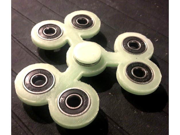 Six Bearing (really seven) Spinner by rl337