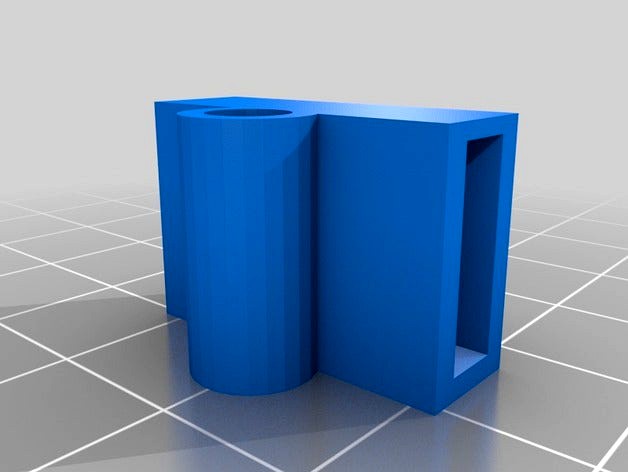 FrSky XM+/TBS nano RX single standoff mount by Jeremybgilbert