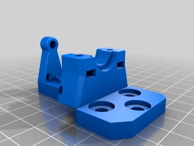 am8 hot end holder by makermitch69