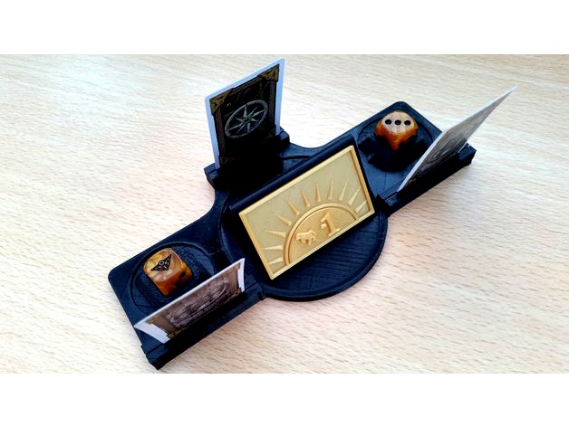 Talisman Global (Rotating) Turn-Counter and Time-keeper by Deniax