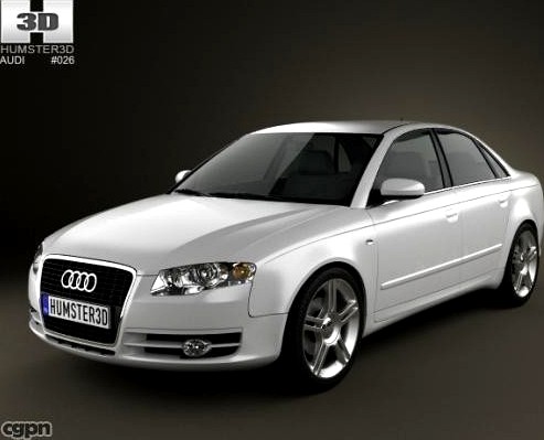 Audi A4 Saloon 20053d model