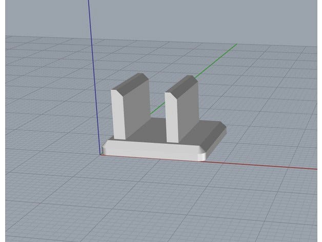 Raspberry Pi USB Port Cover by FunKing3d