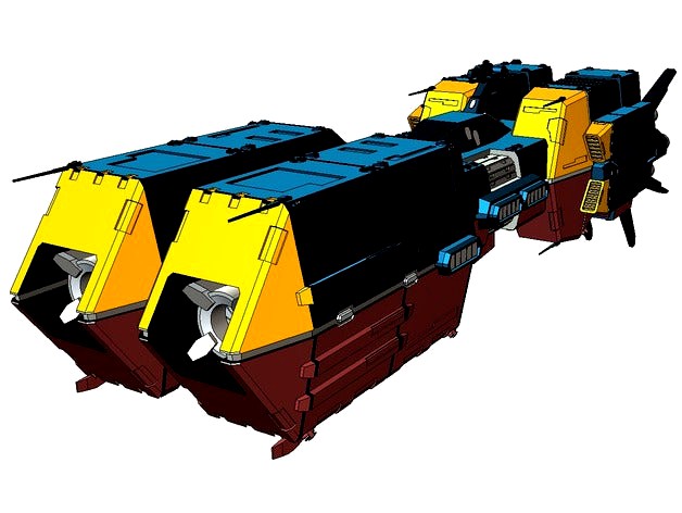 REF - SDF-3 Pioneer Refit - WIP by Astrofossil