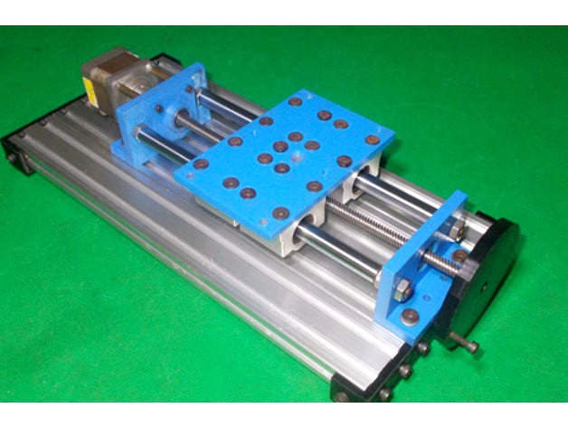 106-Homemade CNC Mill Router Drill Milling 3D Printer Laser Plotter DIY Y Axis Slide Guide Rail Linear 1 by doitverything