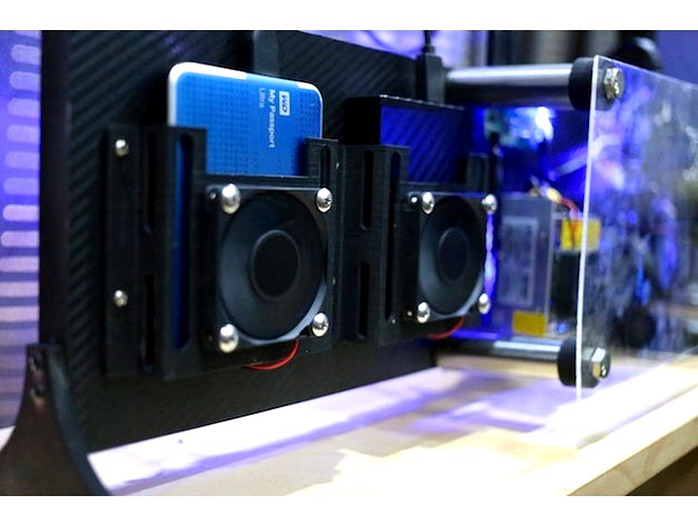 raspberry pi 3 monster carbon edition  by julienbelver