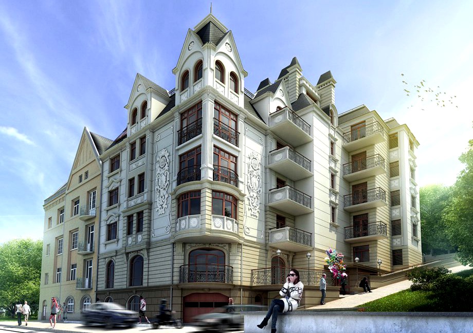 Residential Building3d model