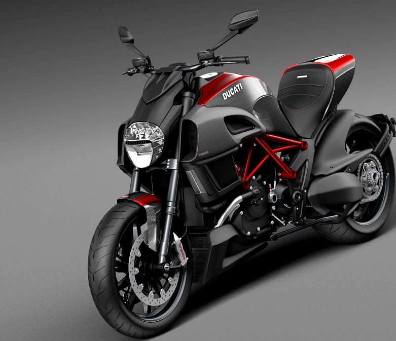 Ducati Diavel Carbon 20153d model