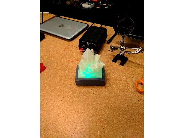 Crystal Lamp by JayGriffith