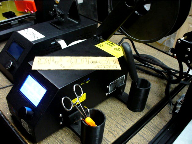 Creality CR-10 Anti-Tip Bracket and Tool Holder! by DIY3DTech