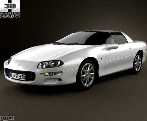 Chevrolet Camaro coupe 20003d model