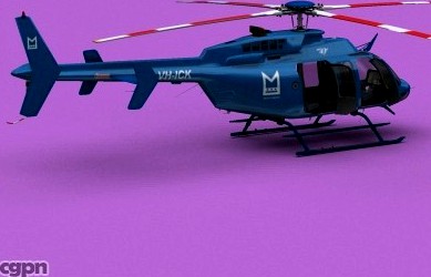 Bell 407 Monarch3d model