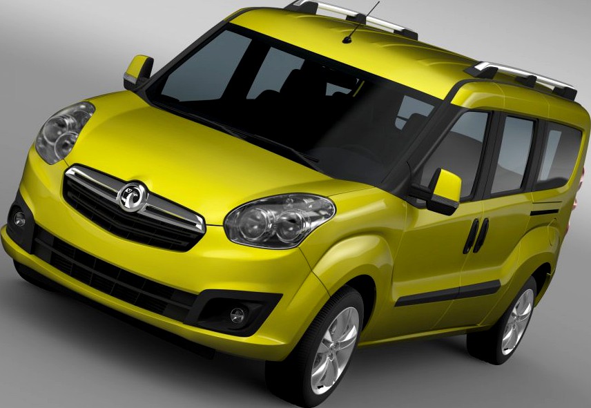 Vauxhall Combo Tour H1L2 20153d model