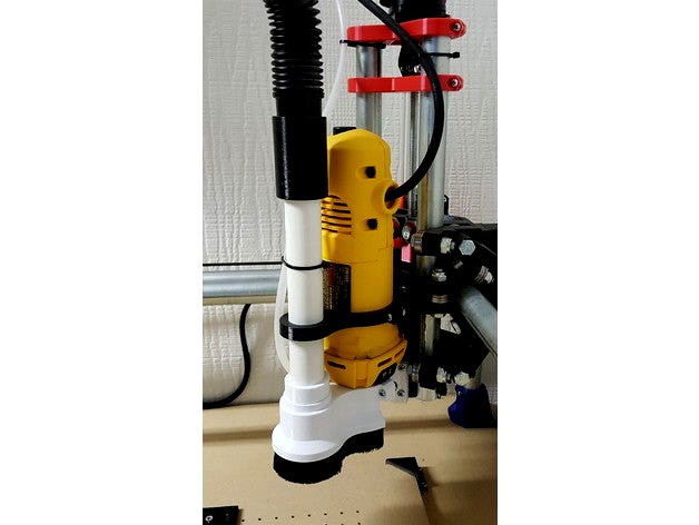 DW660 VacJet Mount for MPCNC by tjcolejr