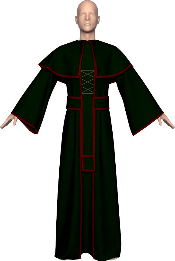 Hoodie Green3d model