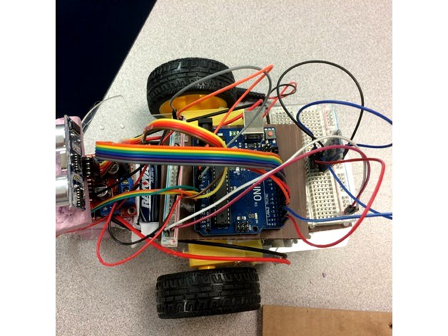 Line Follower Robot by apurvshah