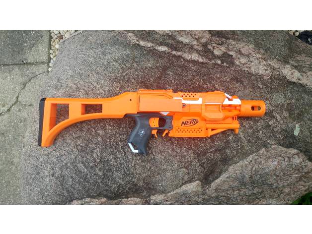 nerf g3 inspired stock by striller88