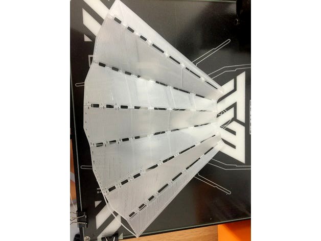 Foldable Fan (First Layer Test) by uvwxy