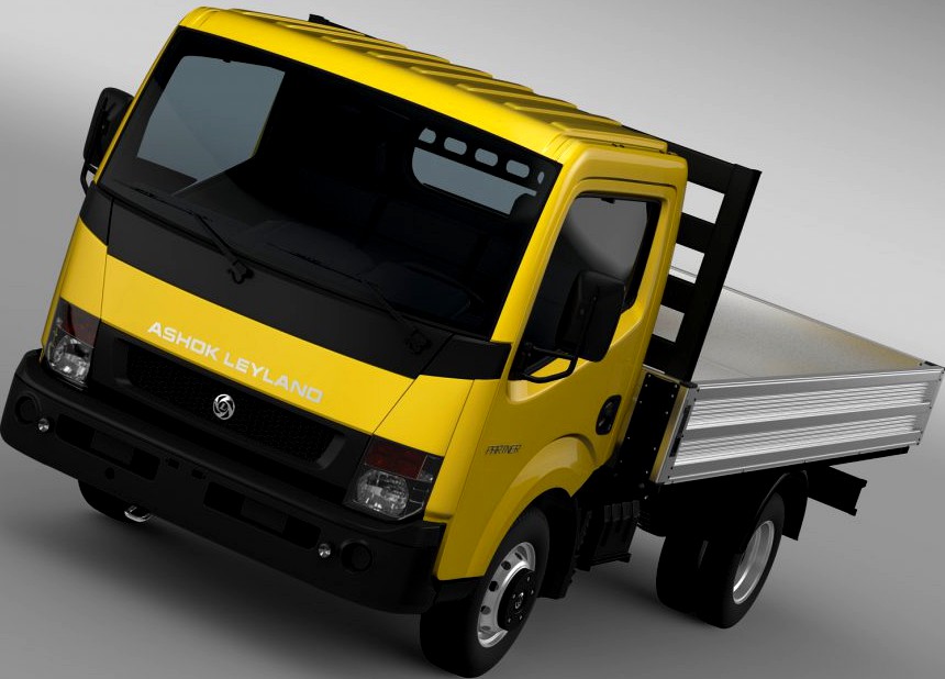 Ashok Leyland Partner Tipper 20153d model