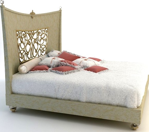 Bed Alta Moda3d model
