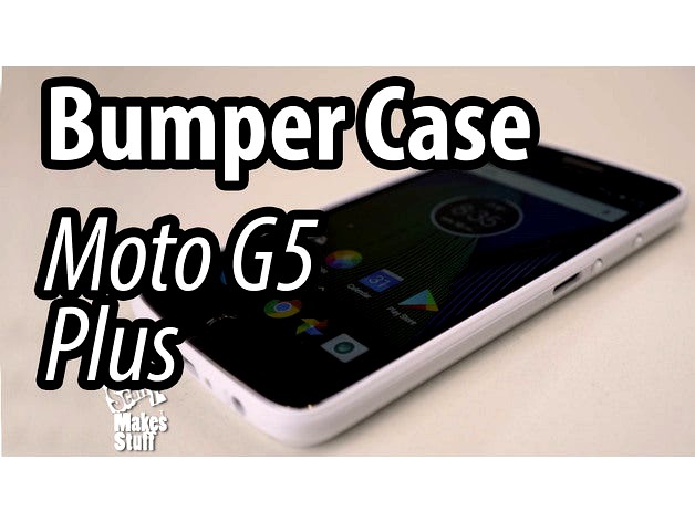 Bumper Case for Moto G5 Plus by ScottyMakesStuff