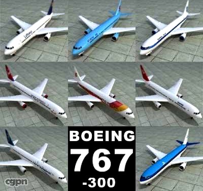 boeing 767-3003d model