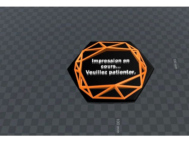 Panneau Impression en cours by GammaTroniques