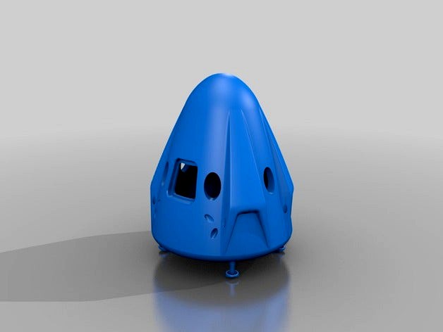 Space X - Dragon 2 open door version by outcastrc