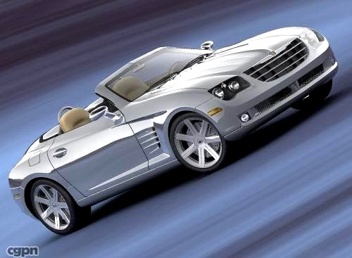 Chrysler Crossfire Roadster 20043d model