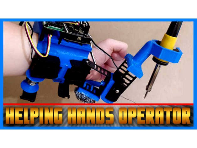 Helping Hands Operator - Automatic Soldering Tool by Yuval Dascalu by Y_Dascalu