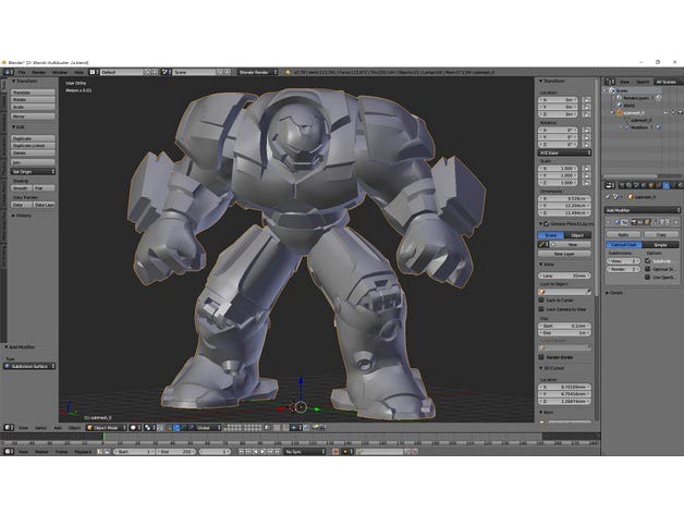 Hulkbuster v0.2b by fASE-2