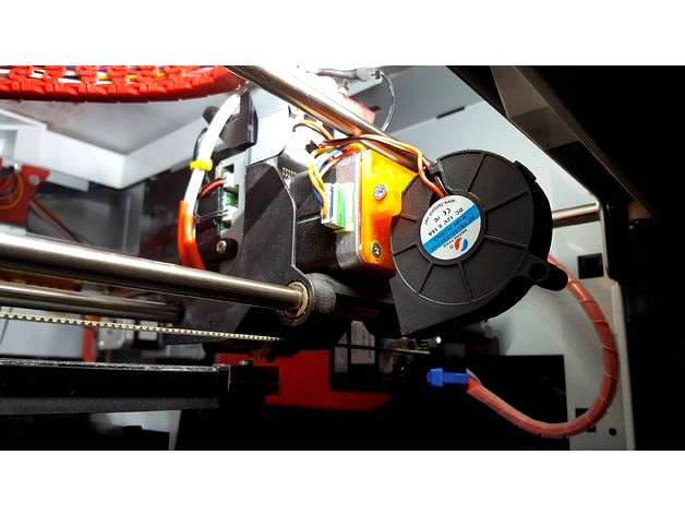 Da Vinci 1.0 Blower Fan Mount by brian4120