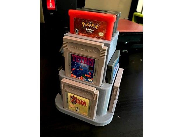 Game Boy Game Display Tower by sanzliot