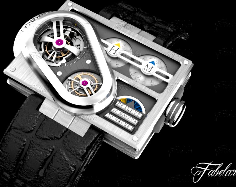 Harry Winston Historie Tourbillon 33d model